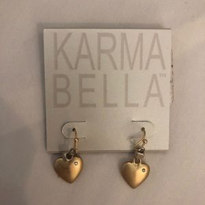 New Karma Bella Earrings with Tags attached